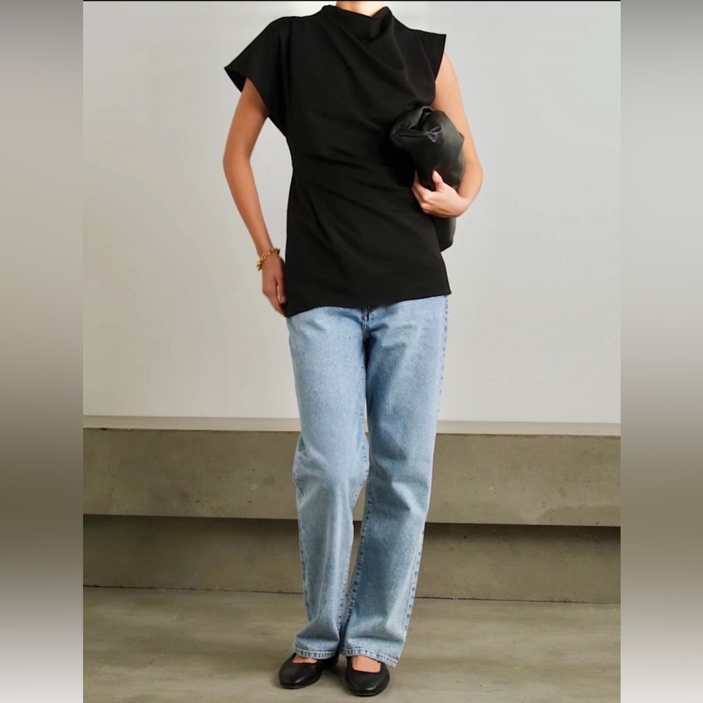 TOVE Giuliana draped blouse